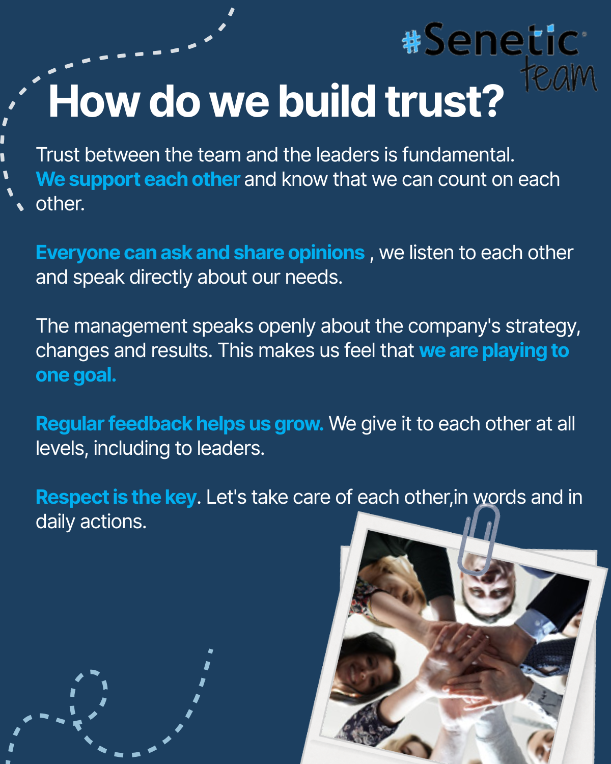 Sentic Club Learn about our culture from the inside out. The trust that drives ...
